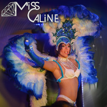 miss Caline en spectacle 80